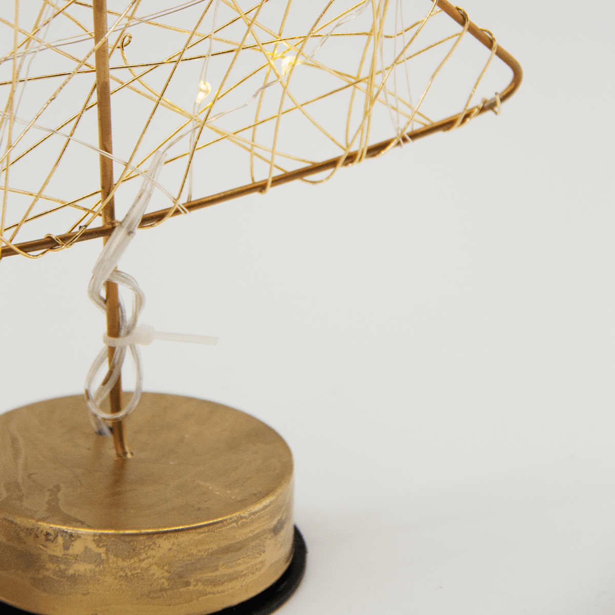 Figura Arbol Luz Led 30 Cm Dorado | Navidad | decoracion