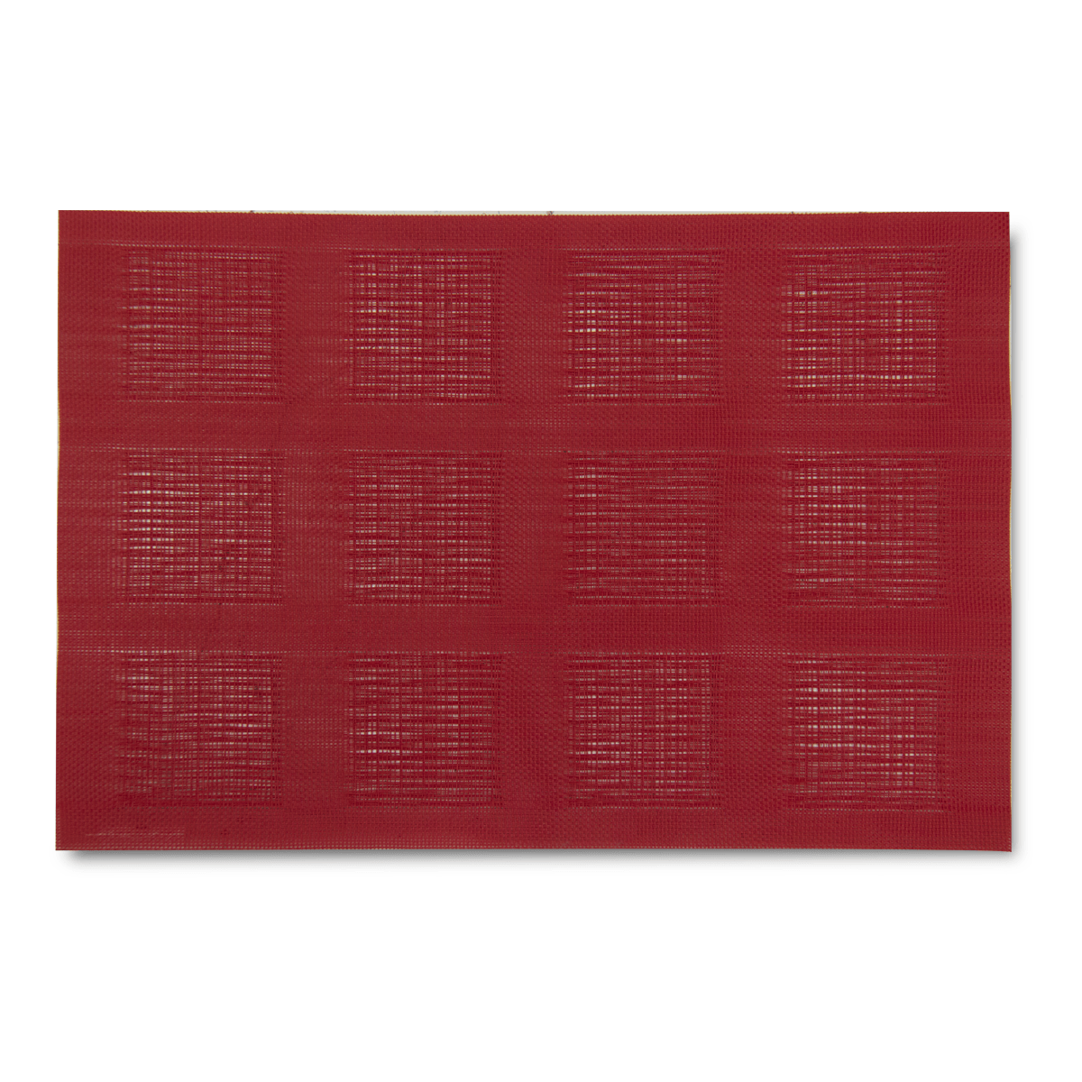 Mantel Individual Pvc 45 X 30 Cm  Rojo | Manteles Individuales | decoracion