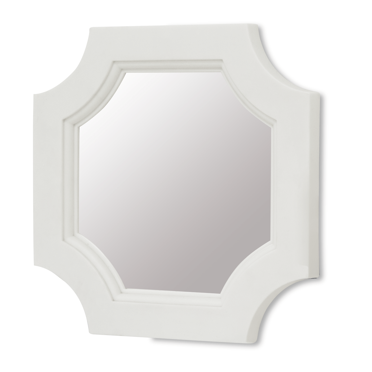 Set De 3 Espejos Blanco Octagono | Espejos | recamaras