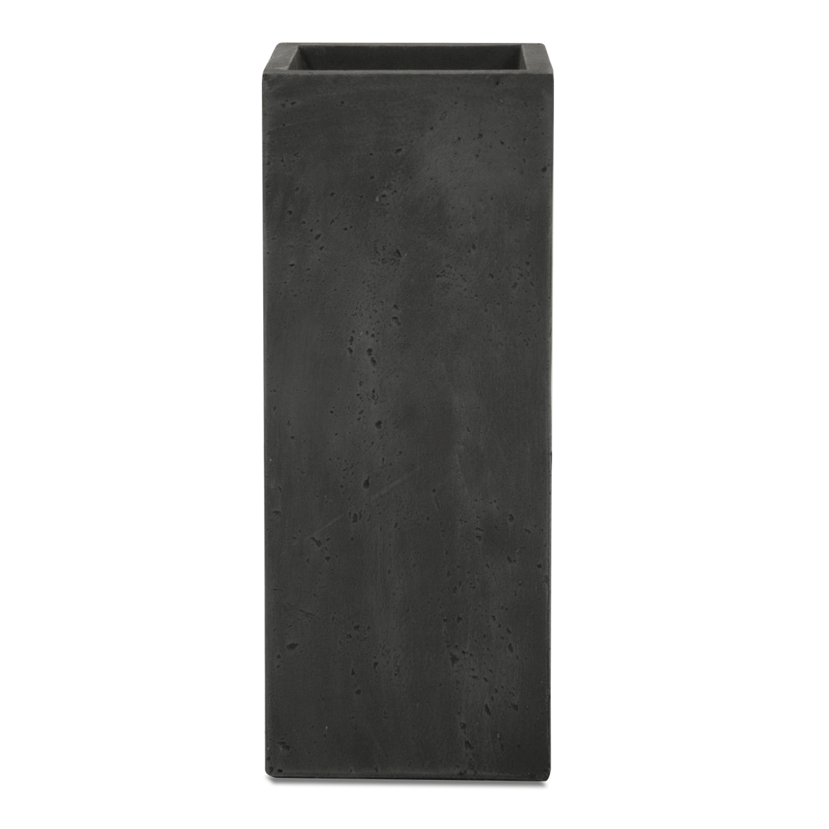 Jarron Cubo 50cm Cemento Gris | Macetas | Muebles para exterior
