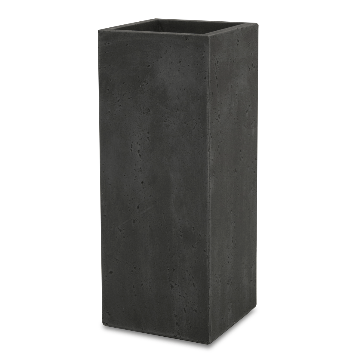 Jarron Cubo 50 Cm Gris Cemento | Macetas | muebles-para-exterior