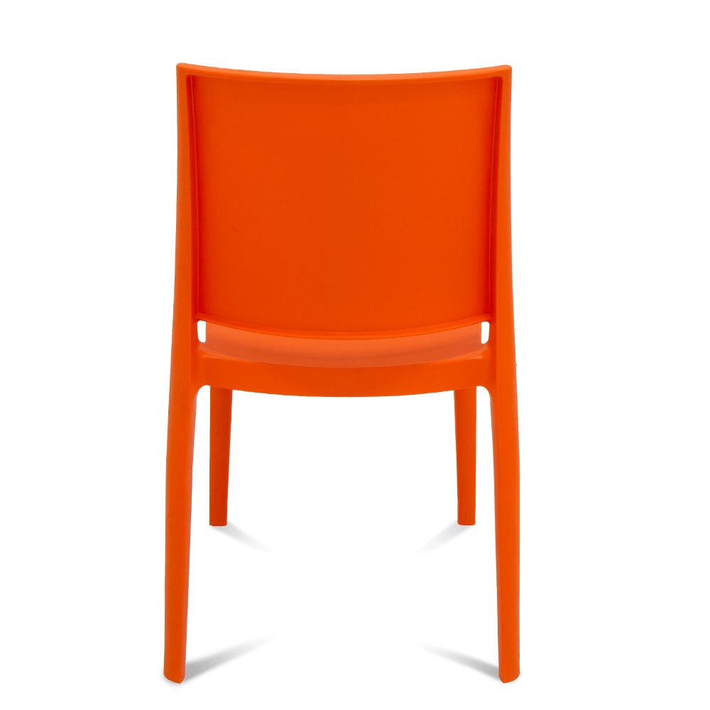 Silla Pp Naranja Xio | Sillas | muebles-para-exterior