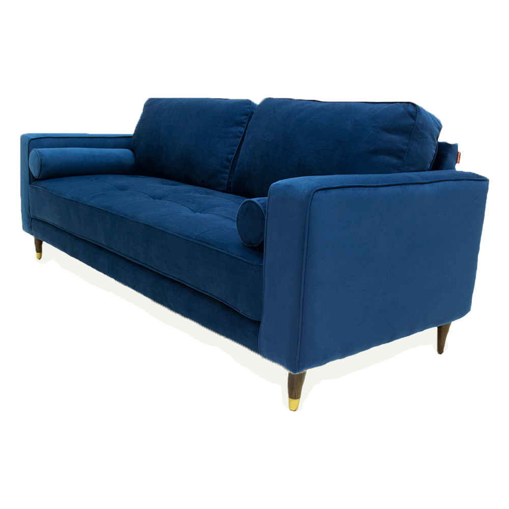 Sofa Tela Azul Oscuro Grant | Sofá | salas