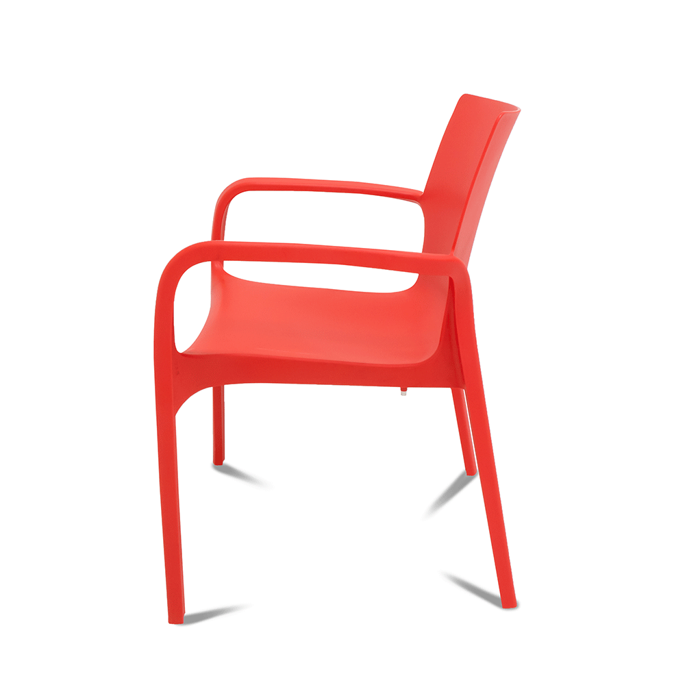 Silla Pp Rojo Ixi | Sillas | muebles-para-exterior