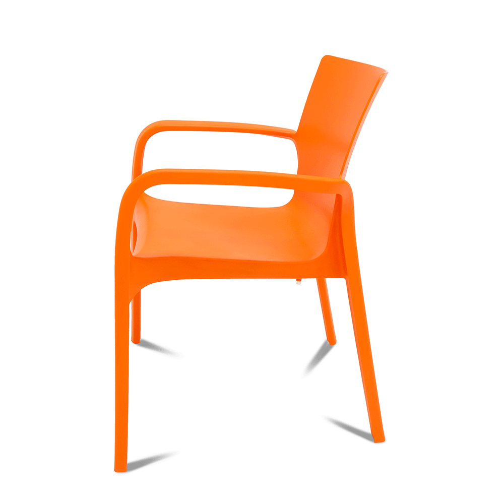 Silla Pp Naranja Ixi | Sillas | muebles-para-exterior