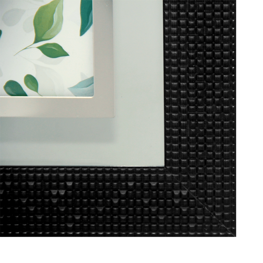 Portaretrato 5x7 Cuadros Mini Plateado/ Negro | Portaretratos | decoracion