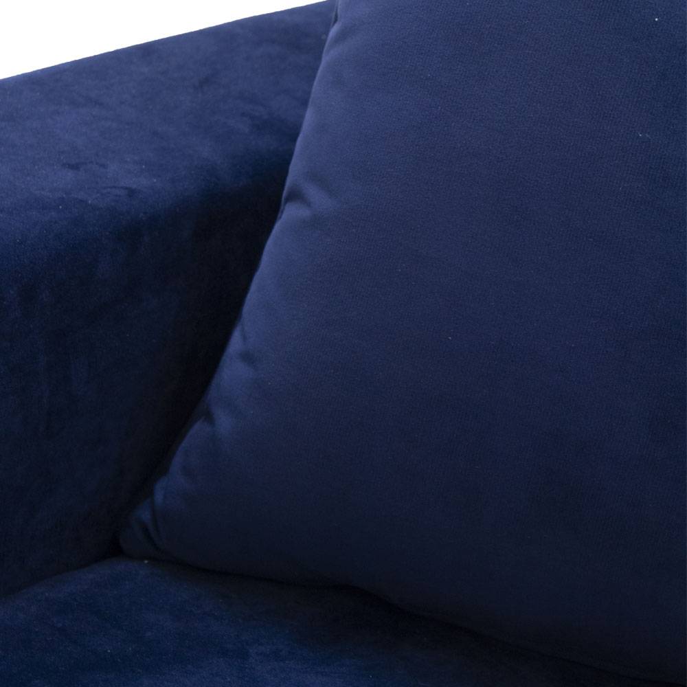 Sofa Cama Tela Azul Zert | Sofá Cama | 1