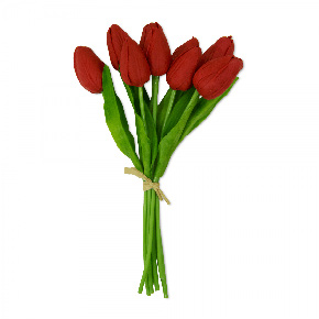 Racimo Tulipanes Rojos (9 Pzas) | Flores | decoracion