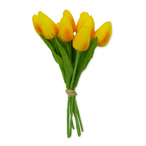 Racimo Tulipanes Amarillos (9 Pzas) | Flores | decoracion