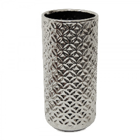 Jarron Cruces 25 Cm Plateado | Jarrones | decoracion